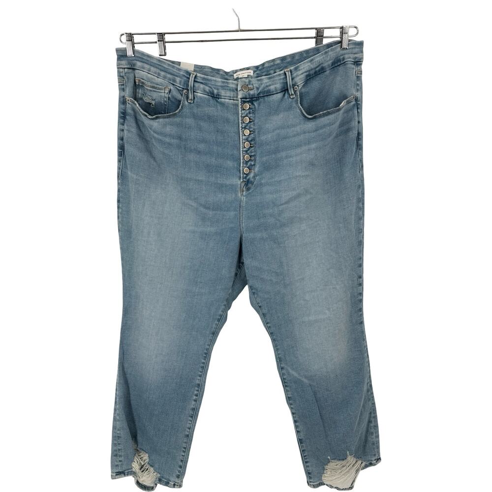 Good American GLSTEB960T Good Legs Straight jeans size 30